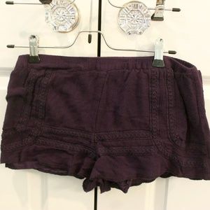 PacSun Purple Soft Shorts